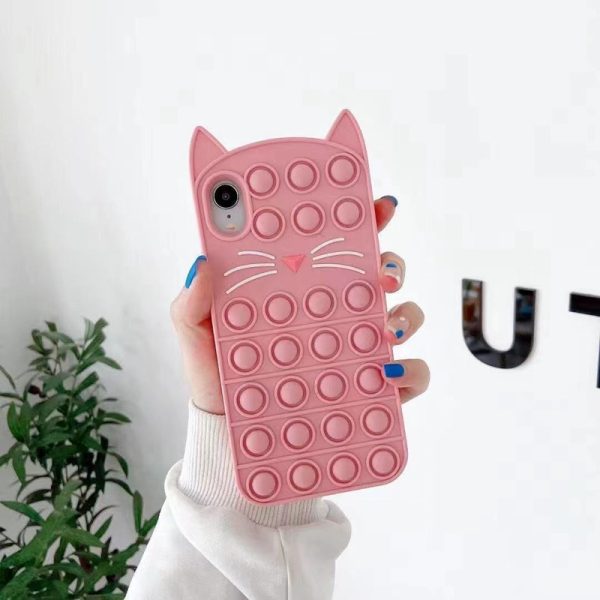 Cute 3D Cat Phone Cover