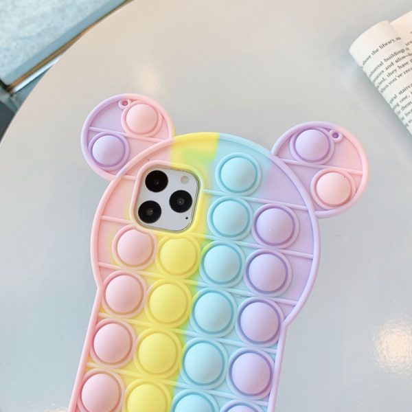 Stress relief toys silicone iphone case