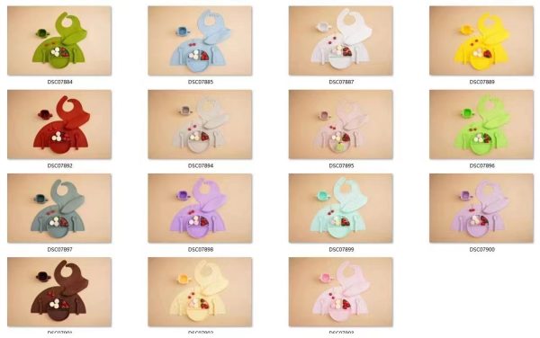 silicone baby bib and tableware