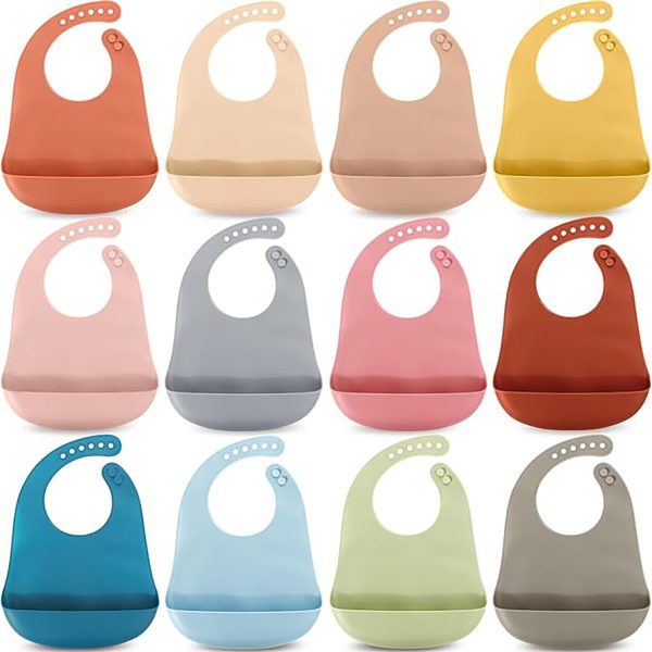 design silicone baby bib