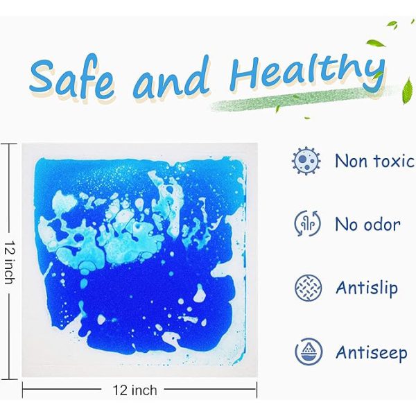 Liquid touch floor tile mat safe