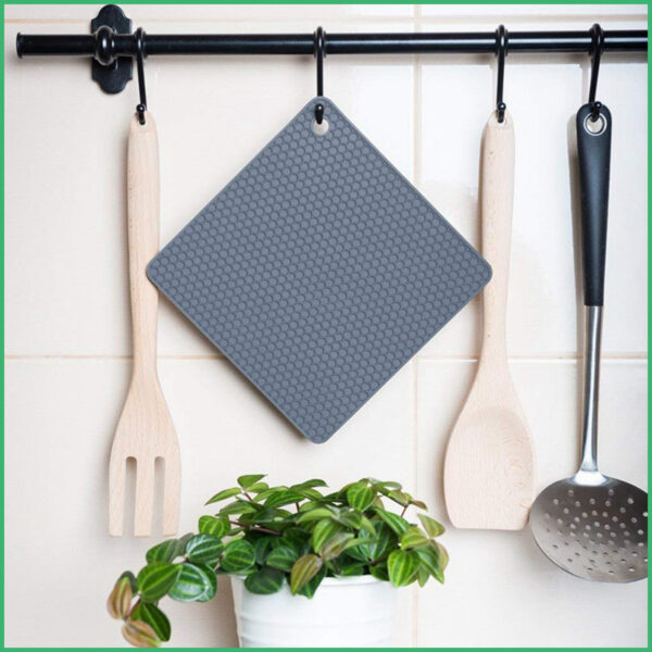 Factory Customized Silicone Rubber Oven Heat-resistant Mat Table Placemat for Kitchenware - Image 7