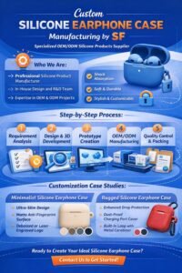 silicone earphone case