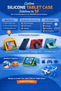 silicone tablet case factory